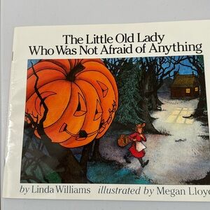 FALL: The little old lady who was not afraid of anything paperback book for kids